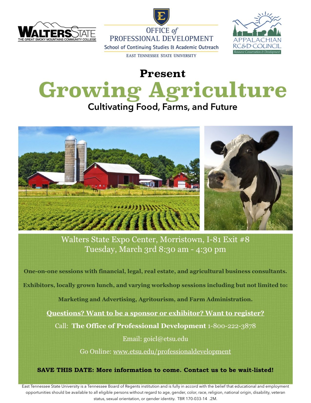 Growing Ag Conference 2015 Appalachian RC&D Council