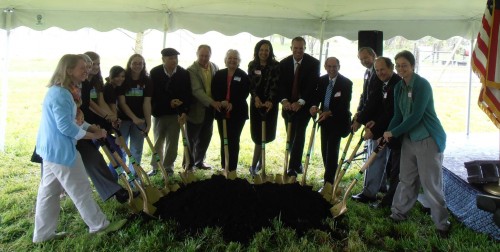 Ground breaking ceremony at Rural Resources